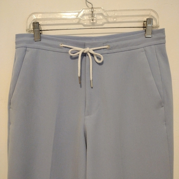 Asos Design - 30x30 Light Blue High Rise Straight Leg Pants - Picture 4 of 16